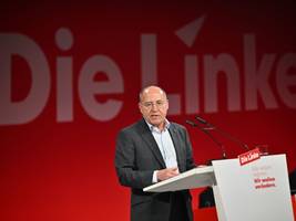 parteitag der  linken: bis gregor gysi den ostdeutschen fidel castro macht